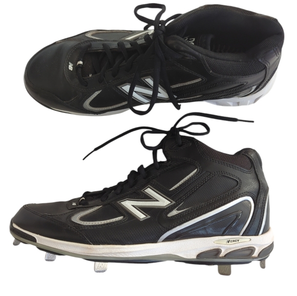 New Balance MB1103MK N-Ergy Baseball Cleat Sneakers 10 Black Athletic Shoe - Picture 1 of 16